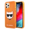 Karl Lagerfeld KLHCP12MCHTRO iPhone12/12 Pro 6,1" pomarańczowy/orange hardcase Glitter Choupette Fluo na NearMe.pl