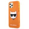 Karl Lagerfeld KLHCP12MCHTRO iPhone12/12 Pro 6,1" pomarańczowy/orange hardcase Glitter Choupette Fluo na NearMe.pl