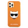 Karl Lagerfeld KLHCP12MCHTRO iPhone12/12 Pro 6,1" pomarańczowy/orange hardcase Glitter Choupette Fluo na NearMe.pl