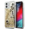 Karl Lagerfeld KLHCP12SROGO iPhone 12 mini 5,4" złoty/gold hardcase Glitter Charms na NearMe.pl