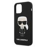 Karl Lagerfeld KLHCP12LSLFKBK iPhone 12Pro Max  6,7" hardcase czarny/black Silicone Iconic na NearMe.pl