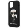 Karl Lagerfeld KLHCP12SSLFKBK iPhone 12 mini 5,4" hardcase czarny/black Silicone Iconic na NearMe.pl