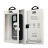Karl Lagerfeld KLHCP12SSLFKBK iPhone 12 mini 5,4" hardcase czarny/black Silicone Iconic na NearMe.pl