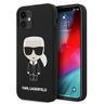 Karl Lagerfeld KLHCP12SSLFKBK iPhone 12 mini 5,4" hardcase czarny/black Silicone Iconic na NearMe.pl