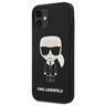 Karl Lagerfeld KLHCP12SSLFKBK iPhone 12 mini 5,4" hardcase czarny/black Silicone Iconic na NearMe.pl
