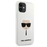 Karl Lagerfeld KLHCP12SSLKHWH iPhone12 mini 5,4" biały/white hardcase Silicone Karl`s Head na NearMe.pl