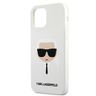 Karl Lagerfeld KLHCP12SSLKHWH iPhone12 mini 5,4" biały/white hardcase Silicone Karl`s Head na NearMe.pl
