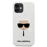 Karl Lagerfeld KLHCP12SSLKHWH iPhone12 mini 5,4" biały/white hardcase Silicone Karl`s Head na NearMe.pl