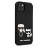 Karl Lagerfeld KLHCP13SSSKCK iPhone 13mini 5,4" hardcase czarny/black Silicone Karl & Choupette na NearMe.pl