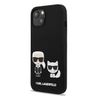 Karl Lagerfeld KLHCP13SSSKCK iPhone 13mini 5,4" hardcase czarny/black Silicone Karl & Choupette na NearMe.pl