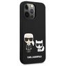 Karl Lagerfeld KLHCP13LSSKCK iPhone 13Pro / 13  6,1" hardcase czarny/black Silicone Karl & Choupette na NearMe.pl