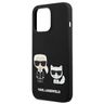 Karl Lagerfeld KLHCP13LSSKCK iPhone 13Pro / 13  6,1" hardcase czarny/black Silicone Karl & Choupette na NearMe.pl