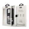 Karl Lagerfeld KLHCP13LSSKCK iPhone 13Pro / 13  6,1" hardcase czarny/black Silicone Karl & Choupette na NearMe.pl