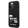 Karl Lagerfeld KLHCP13LSSKCK iPhone 13Pro / 13  6,1" hardcase czarny/black Silicone Karl & Choupette na NearMe.pl