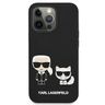 Karl Lagerfeld KLHCP13LSSKCK iPhone 13Pro / 13  6,1" hardcase czarny/black Silicone Karl & Choupette na NearMe.pl
