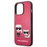 Karl Lagerfeld KLHCP13LPCUSKCP iPhone13 Pro / 13 6,1" fuksja/fuchsia hardcase Ikonik Karl & Choupette na NearMe.pl