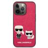 Karl Lagerfeld KLHCP13LPCUSKCP iPhone13 Pro / 13 6,1" fuksja/fuchsia hardcase Ikonik Karl & Choupette na NearMe.pl