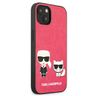 Karl Lagerfeld KLHCP13SPCUSKCP iPhone 13 mini 5,4" fuksja/fuchsia hardcase Ikonik Karl & Choupette na NearMe.pl
