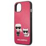 Karl Lagerfeld KLHCP13SPCUSKCP iPhone 13 mini 5,4" fuksja/fuchsia hardcase Ikonik Karl & Choupette na NearMe.pl