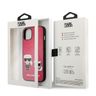 Karl Lagerfeld KLHCP13SPCUSKCP iPhone 13 mini 5,4" fuksja/fuchsia hardcase Ikonik Karl & Choupette na NearMe.pl