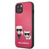 Karl Lagerfeld KLHCP13SPCUSKCP iPhone 13 mini 5,4" fuksja/fuchsia hardcase Ikonik Karl & Choupette na NearMe.pl
