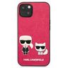 Karl Lagerfeld KLHCP13SPCUSKCP iPhone 13 mini 5,4" fuksja/fuchsia hardcase Ikonik Karl & Choupette na NearMe.pl