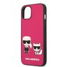 Karl Lagerfeld KLHCP13MPCUSKCP iPhone13 / 14 / 15 6,1" fuksja/fuchsia hardcase Ikonik Karl & Choupette na NearMe.pl