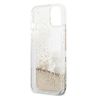 Karl Lagerfeld KLHCP13MGKCD iPhone 13/ 14 / 15 6,1" złoty/gold hardcase Liquid Glitter Karl&Choupette na NearMe.pl