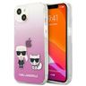 Karl Lagerfeld KLHCP13SCKTRP iPhone 13mini 5,4" hardcase różowy/pink Karl & Choupette na NearMe.pl