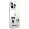 Karl Lagerfeld KLHCP13LCKTR iPhone 13Pro / 13 6,1" hardcase Transparent Karl & Choupette na NearMe.pl