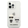 Karl Lagerfeld KLHCP13LCKTR iPhone 13Pro / 13 6,1" hardcase Transparent Karl & Choupette na NearMe.pl