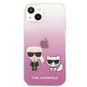 Karl Lagerfeld KLHCP13MCKTRP iPhone 13/ 14 / 15 6,1" hardcase różowy/pink Karl & Choupette na NearMe.pl