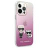 Karl Lagerfeld KLHCP13XCKTRP iPhone 13Pro Max 6,7" hardcase różowy/pink Karl & Choupette na NearMe.pl