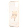Karl Lagerfeld KLHCP13MKHTUGLGO iPhone13 / 14 / 15 6,1" złoty/gold hardcase Glitter Karl`s Head na NearMe.pl
