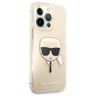 Karl Lagerfeld KLHCP13LKHTUGLGO iPhone 13 Pro / 13 6,1" złoty/gold hardcase Glitter Karl`s Head na NearMe.pl