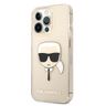 Karl Lagerfeld KLHCP13LKHTUGLGO iPhone 13 Pro / 13 6,1" złoty/gold hardcase Glitter Karl`s Head na NearMe.pl