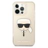 Karl Lagerfeld KLHCP13LKHTUGLGO iPhone 13 Pro / 13 6,1" złoty/gold hardcase Glitter Karl`s Head na NearMe.pl