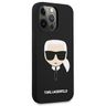 Karl Lagerfeld KLHCP13LSLKHBK iPhone 13Pro / 13  6,1" czarny/black hardcase Silicone Karl`s Head na NearMe.pl