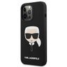 Karl Lagerfeld KLHCP13LSLKHBK iPhone 13Pro / 13  6,1" czarny/black hardcase Silicone Karl`s Head na NearMe.pl