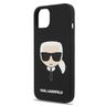 Karl Lagerfeld KLHCP13MSLKHBK iPhone 13/ 14 / 15 6,1" czarny/black hardcase Silicone Karl`s Head na NearMe.pl