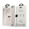 Karl Lagerfeld KLHCP13LSLKHLP iPhone 13Pro / 13 6,1" jasnoróżowy/light pink hardcase Silicone Karl`s Head na NearMe.pl