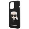 Karl Lagerfeld KLHCP13XSLKHBK iPhone 13Pro Max 6,7" czarny/black hardcase Silicone Karl`s Head na NearMe.pl