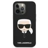 Karl Lagerfeld KLHCP13XSLKHBK iPhone 13Pro Max 6,7" czarny/black hardcase Silicone Karl`s Head na NearMe.pl