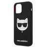 Karl Lagerfeld KLHCP12LSLCHBK iPhone12 Pro Max 6,7" hardcase czarny/black Silicone Choupette na NearMe.pl