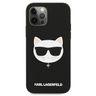 Karl Lagerfeld KLHCP12LSLCHBK iPhone12 Pro Max 6,7" hardcase czarny/black Silicone Choupette na NearMe.pl
