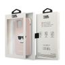 Karl Lagerfeld KLHCP12LSLCHLP iPhone12 Pro Max 6,7" hardcase jasno różowy/light pink Silicone Choupette na NearMe.pl