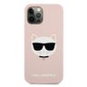Karl Lagerfeld KLHCP12LSLCHLP iPhone12 Pro Max 6,7" hardcase jasno różowy/light pink Silicone Choupette na NearMe.pl