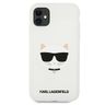 Karl Lagerfeld KLHCN61SLCHWH iPhone11 6,1" / Xr  hardcase biały/white Silicone Choupette na NearMe.pl
