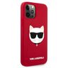 Karl Lagerfeld KLHCP12LSLCHRE iPhone12 Pro Max 6,7" hardcase czerwony/red Silicone Choupette na NearMe.pl