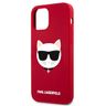 Karl Lagerfeld KLHCP12LSLCHRE iPhone12 Pro Max 6,7" hardcase czerwony/red Silicone Choupette na NearMe.pl